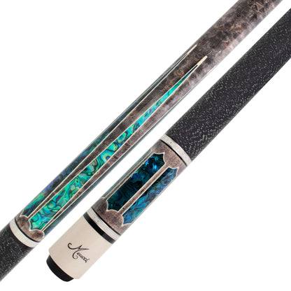 2020 Meucci Pool Cue Blue Butt forearm