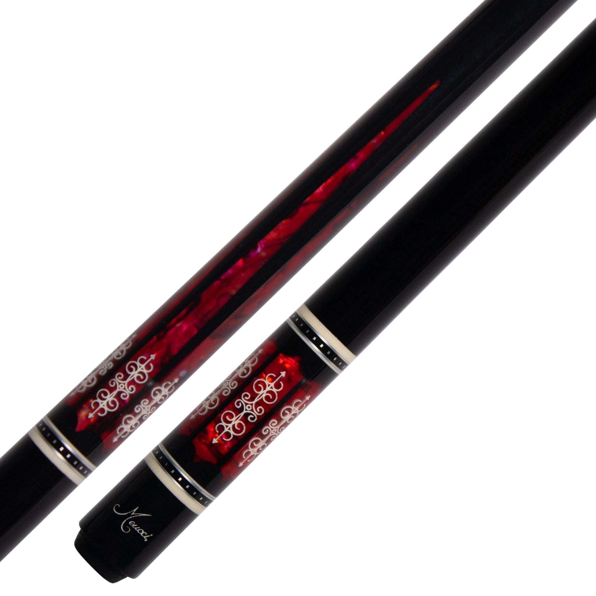 21st Century 3 Red Meucci Pool Cue Butt and Forearm