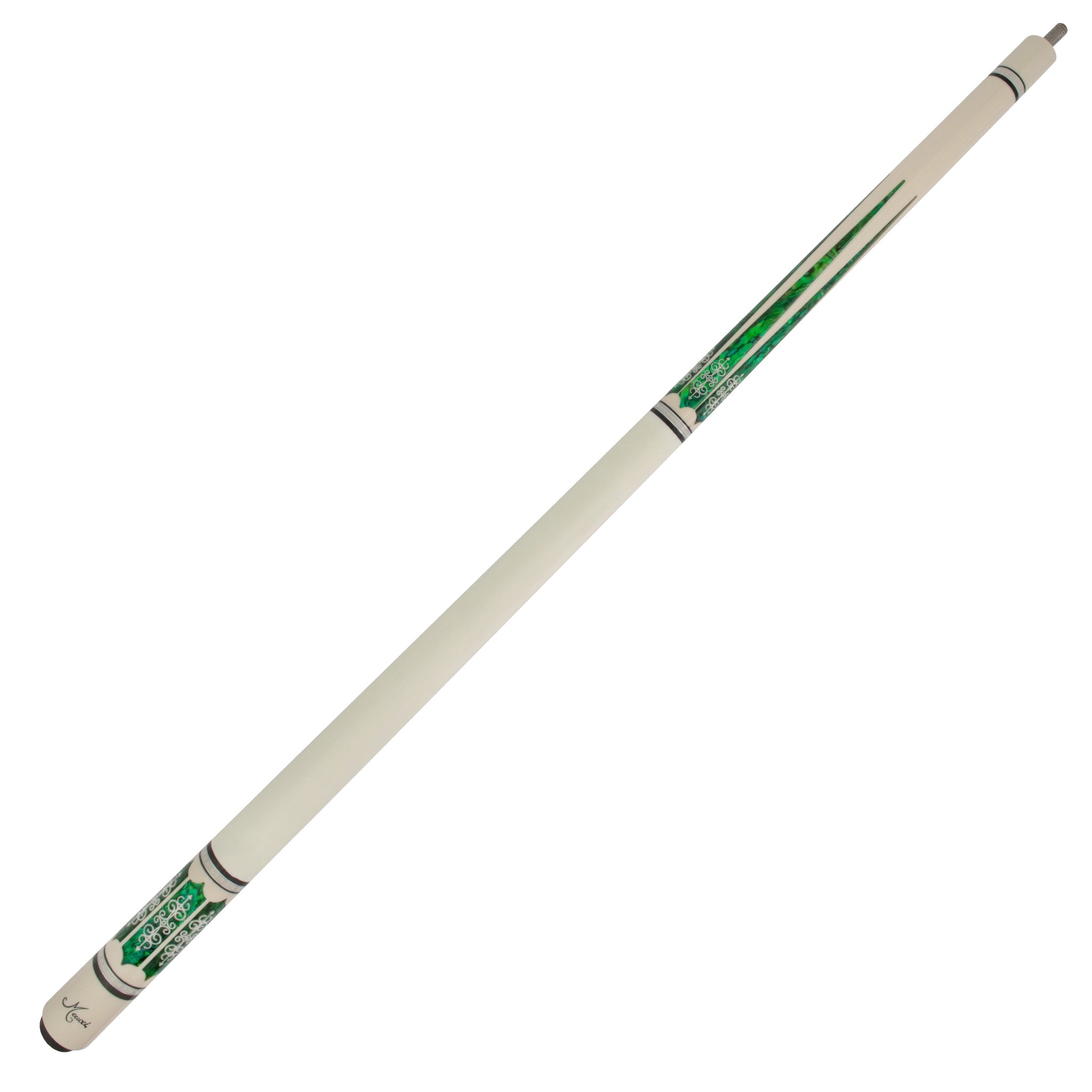 21st Century 3 Green Meucci Pool Cue Full