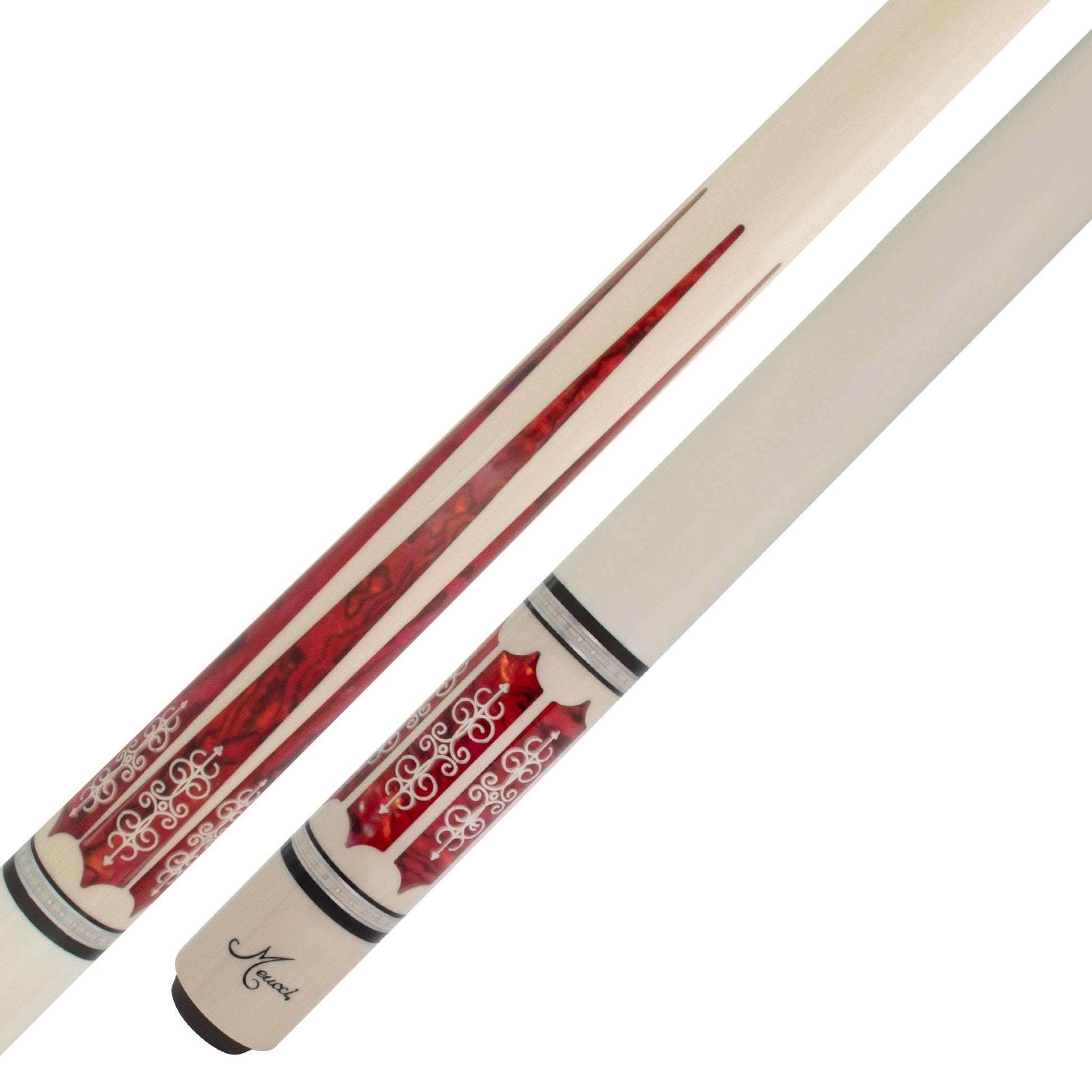 21st Century 3 Red Meucci Pool Cue Butt and Forearm