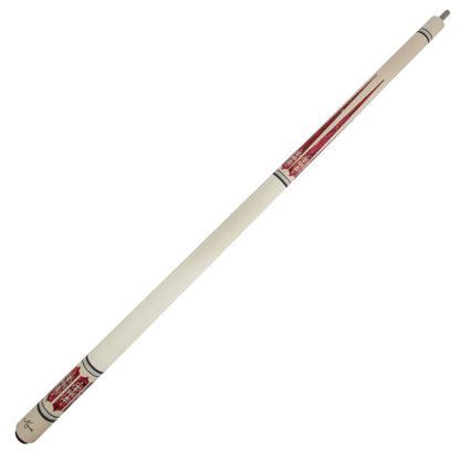 21st Century 3 Red Meucci Pool Cue Full