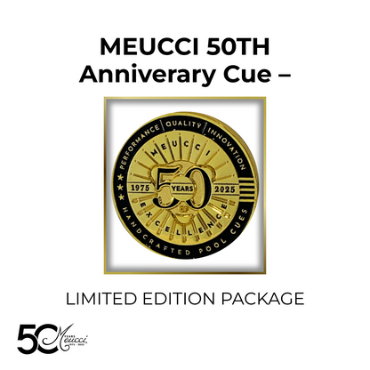 Meucci 50th Anniversary Limited Edition Cue