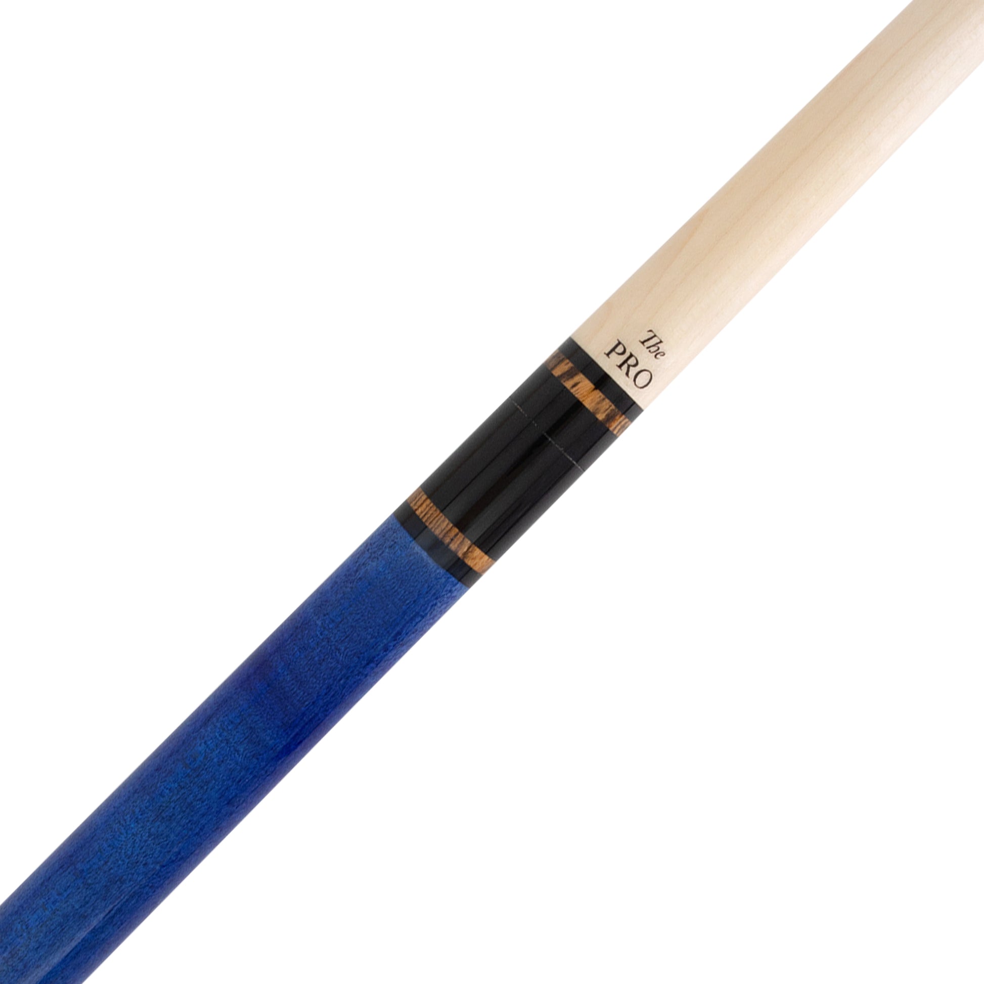 All Natural Wood 1 Black Blue Meucci Pool Cue Joint