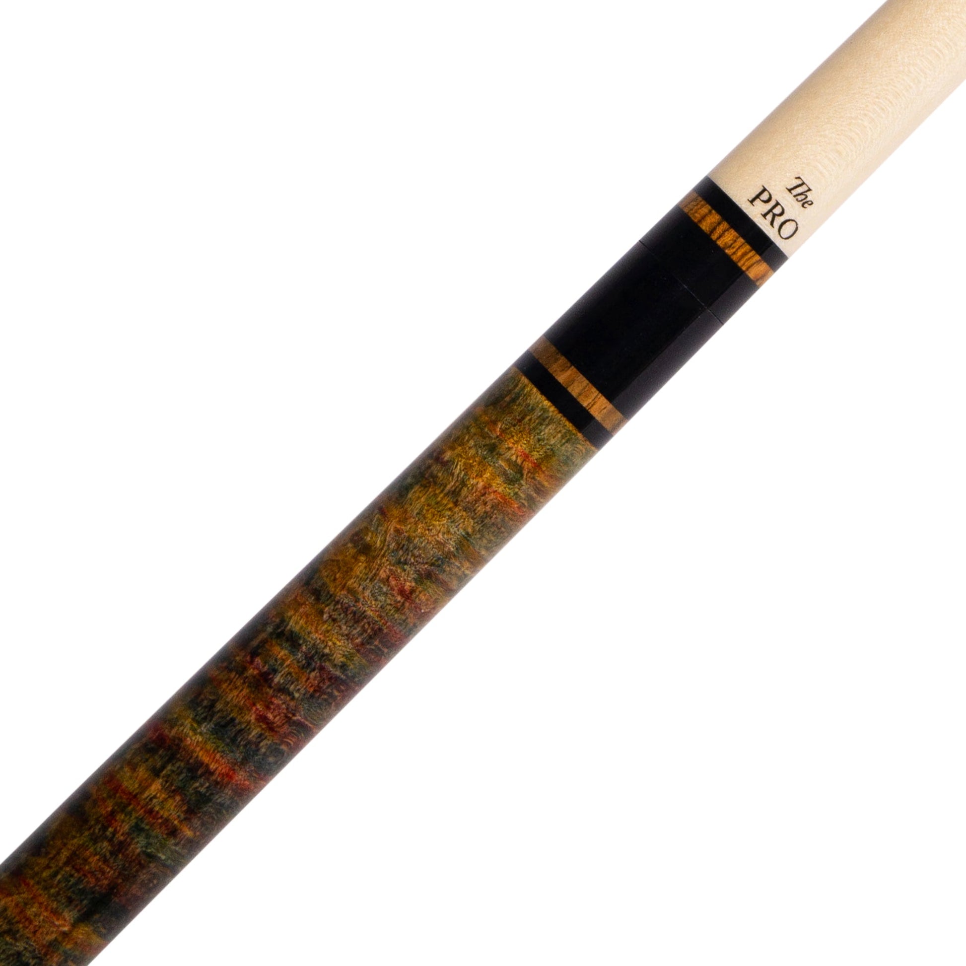 All Natural Wood 1 Meucci Pool Cue Rainbow Joint