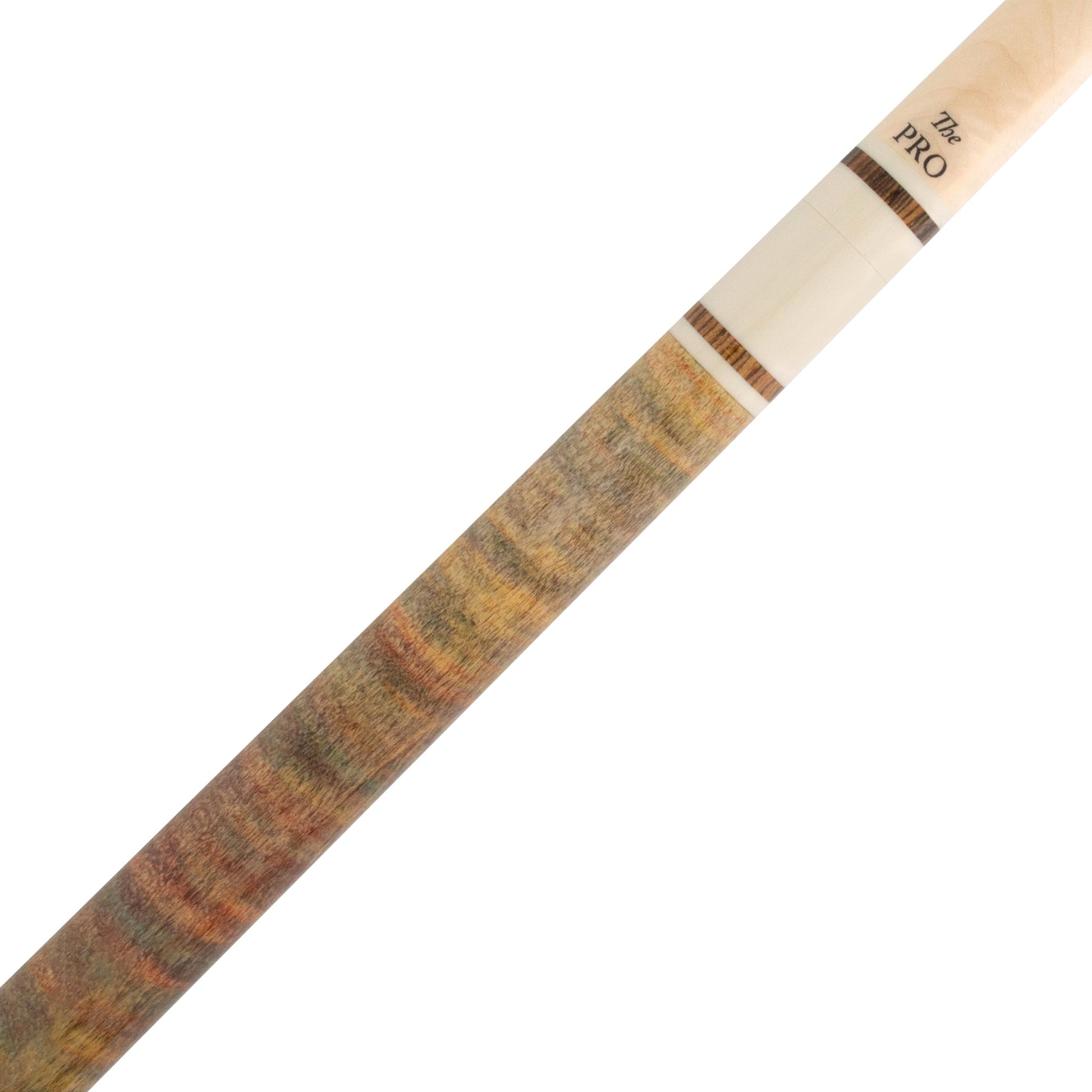 All Natural Wood 1 White Rainbow Meucci Pool Cue Joint
