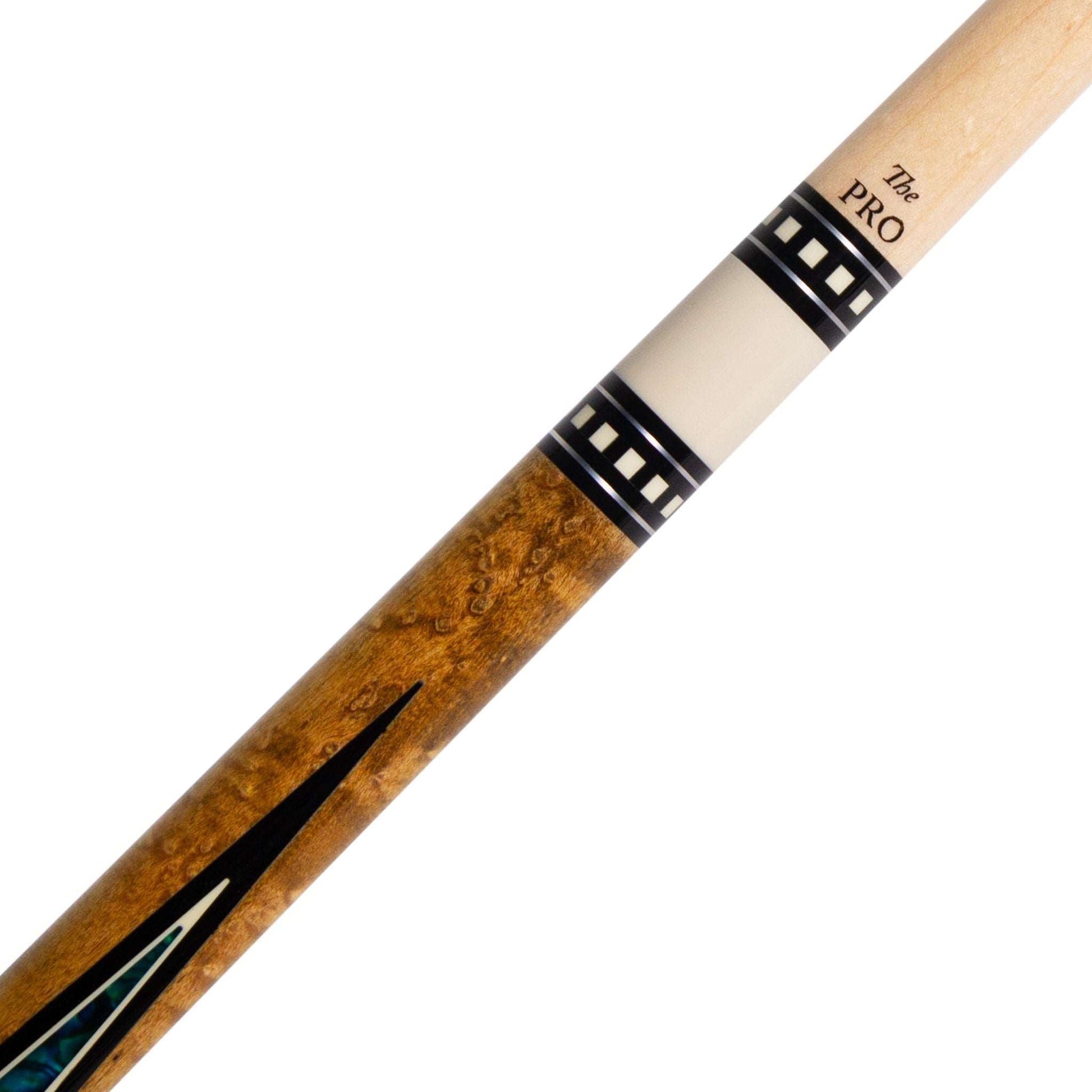 BMC Diamond Blue Paua Meucci Pool Cue Joint