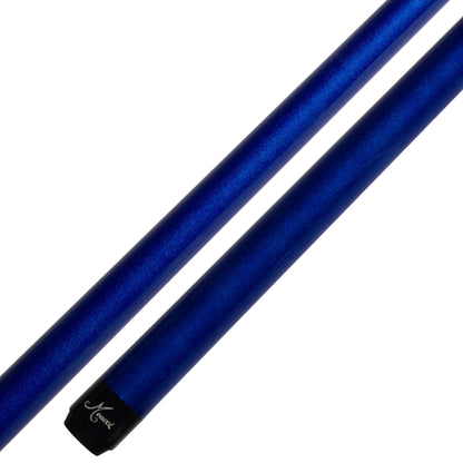 Break Blue Carbon Meucci Pool Cue Butt and Forearm