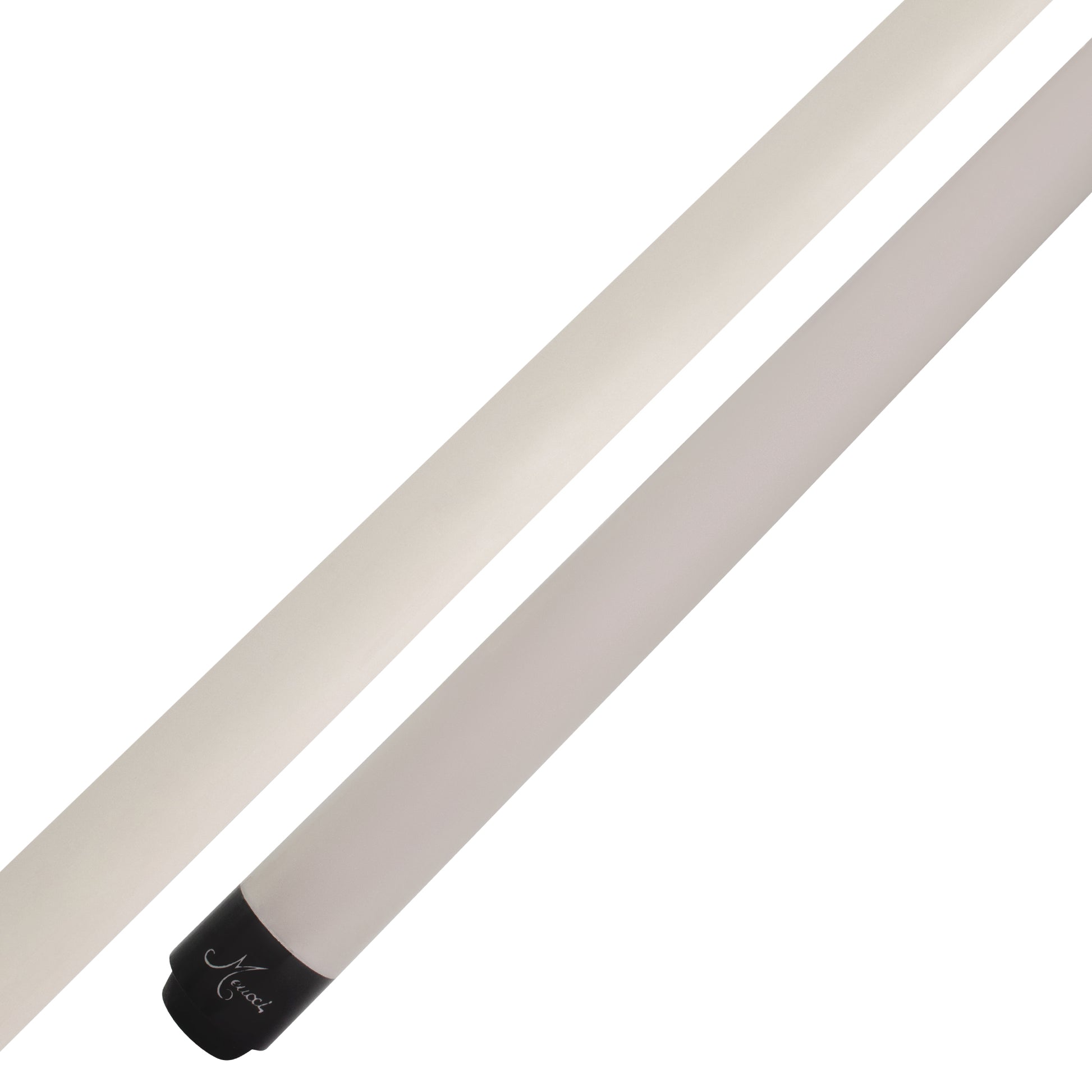 Break White Carbon Meucci Pool Cue Butt and Forearm