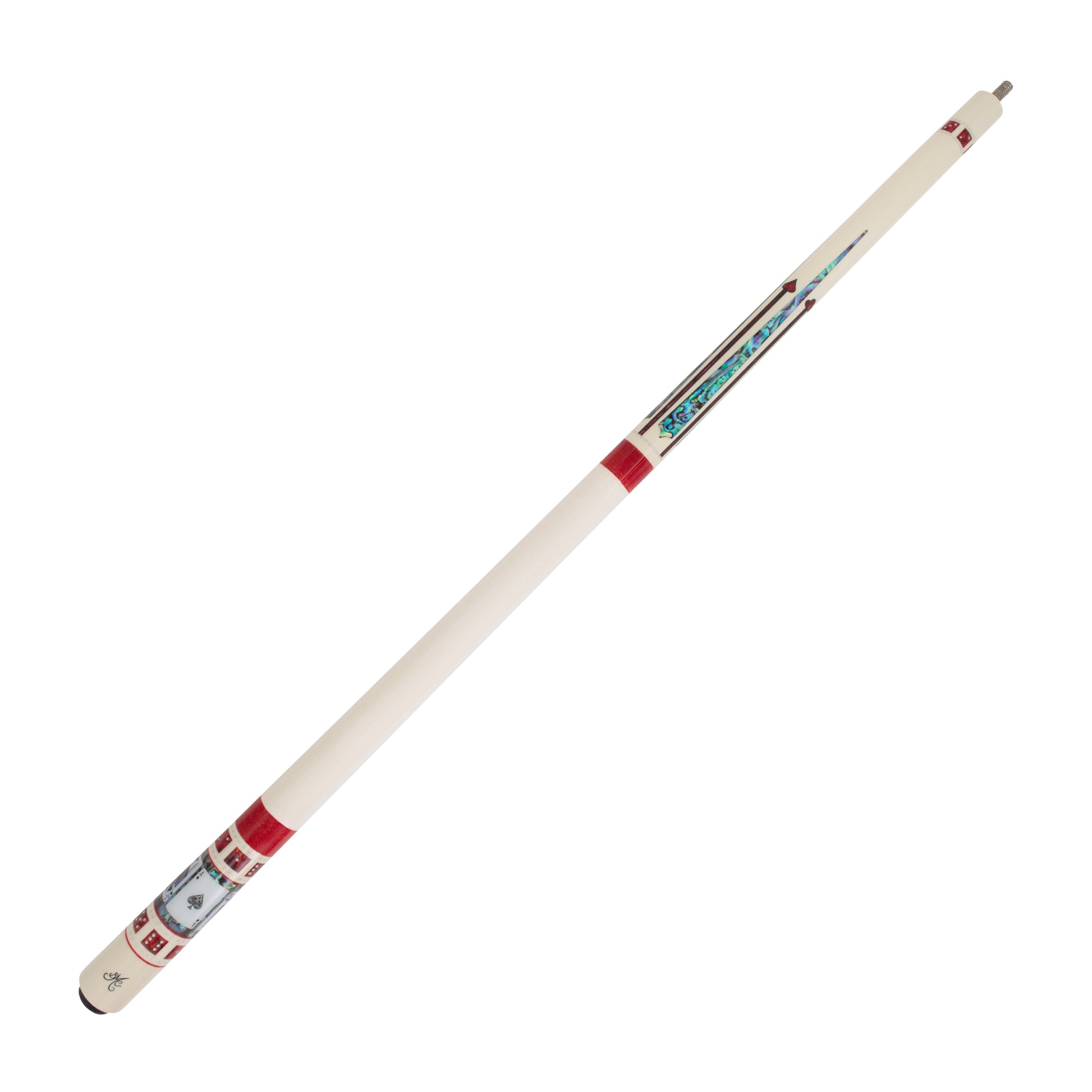BMC Casino 1 White Meucci Pool Cue Full