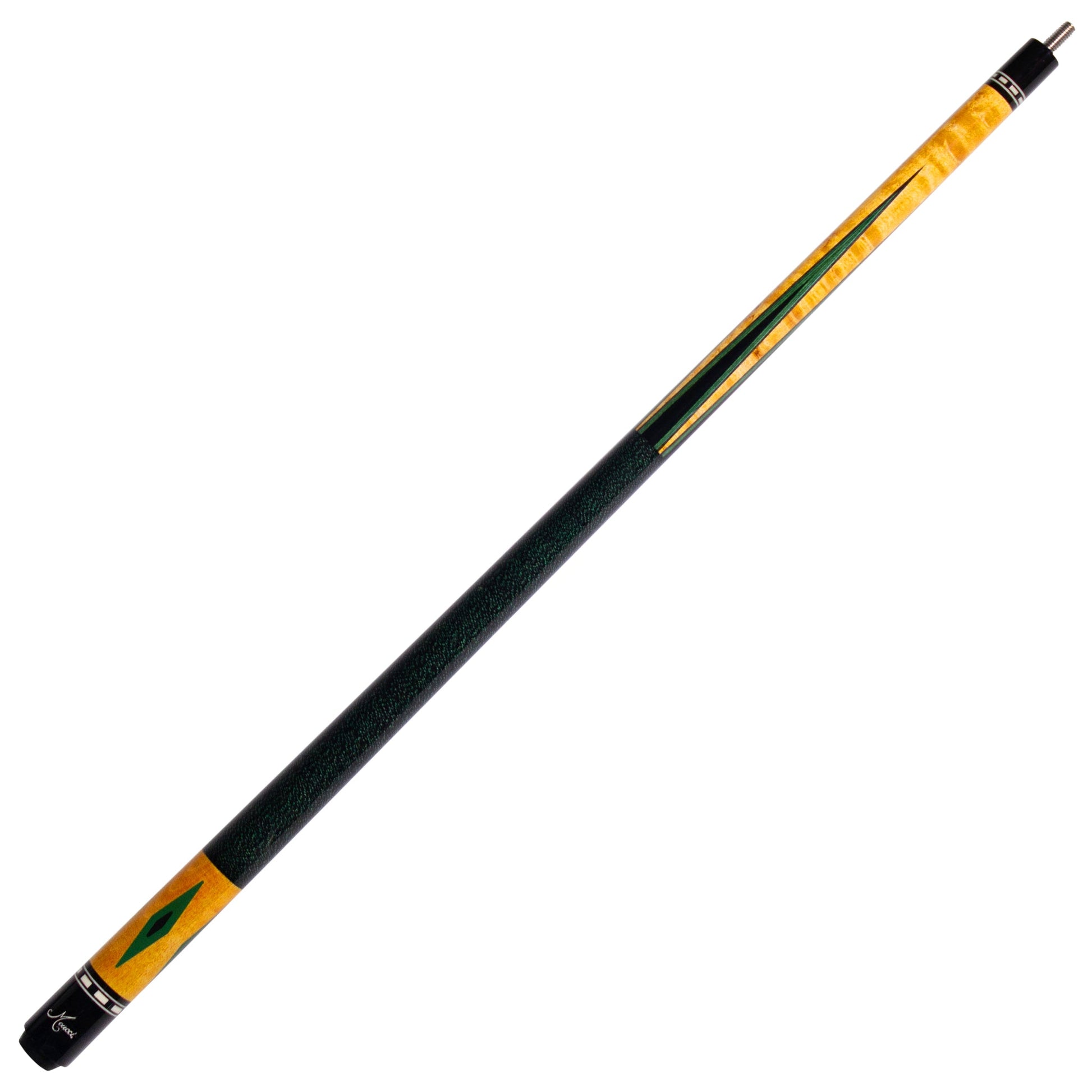 Economy Cure 8 Green Meucci Pool Cue Full