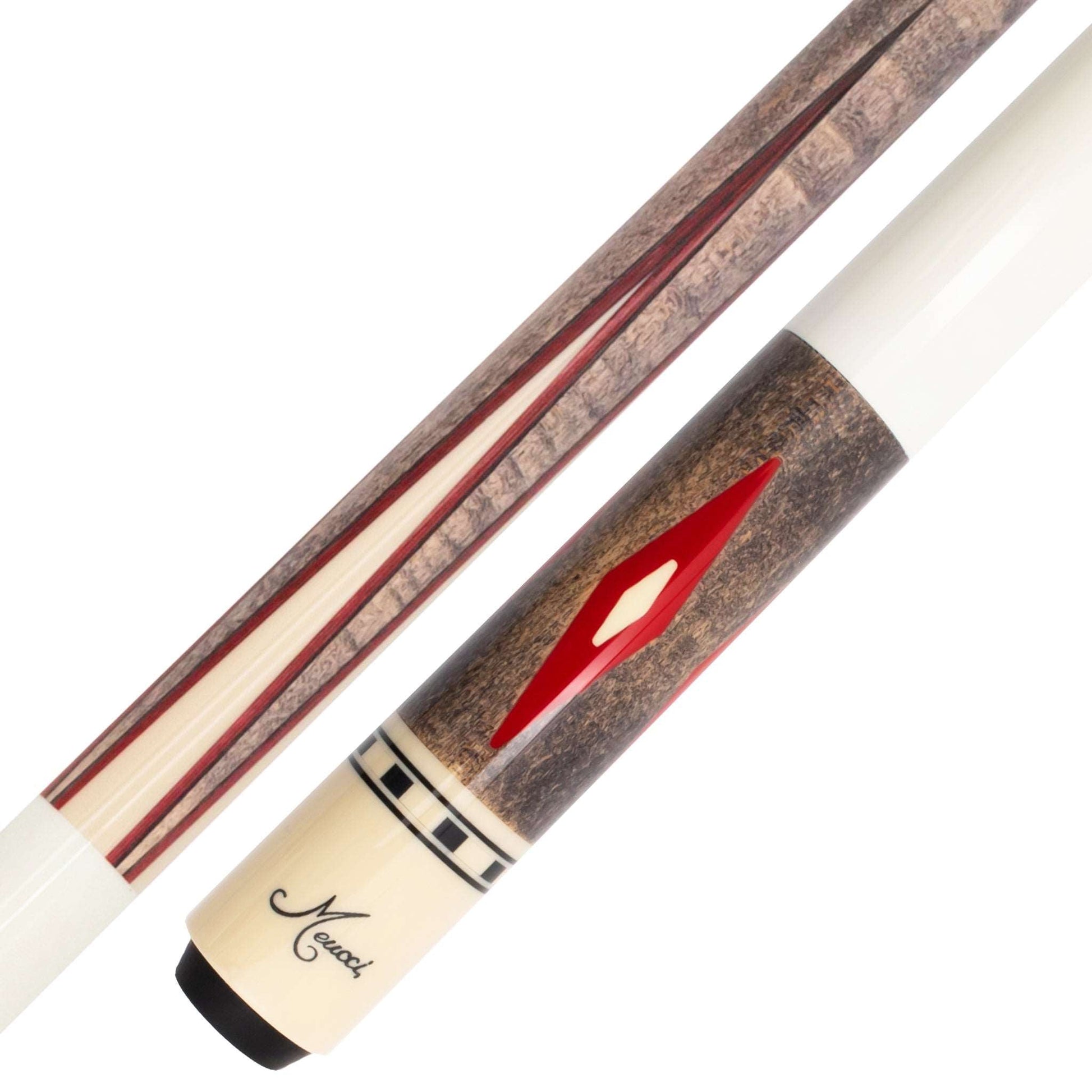 Economy Cure 7 Red Meucci Pool Cue Butt and Forearm