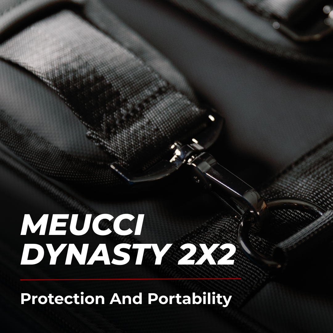 Meucci Dynasty 2X2 Hard Pool Cue Case