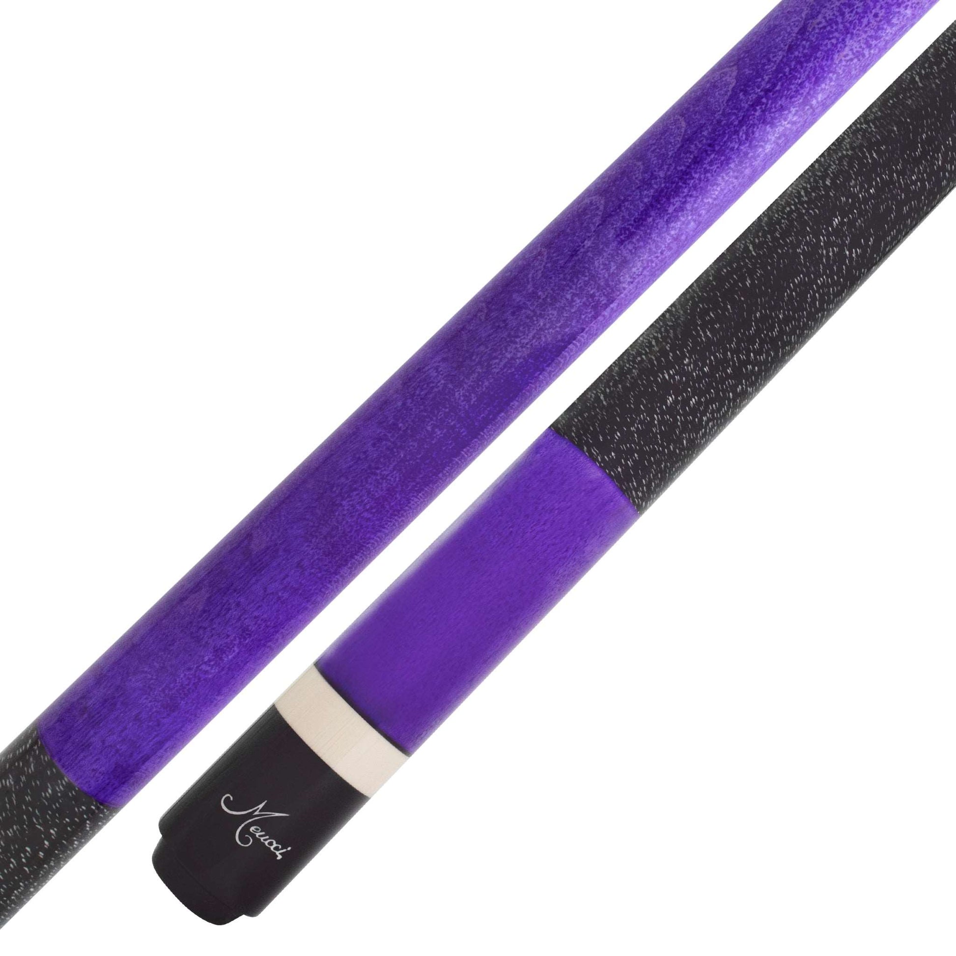 European Purple Meucci Pool Cue Butt and Forearm