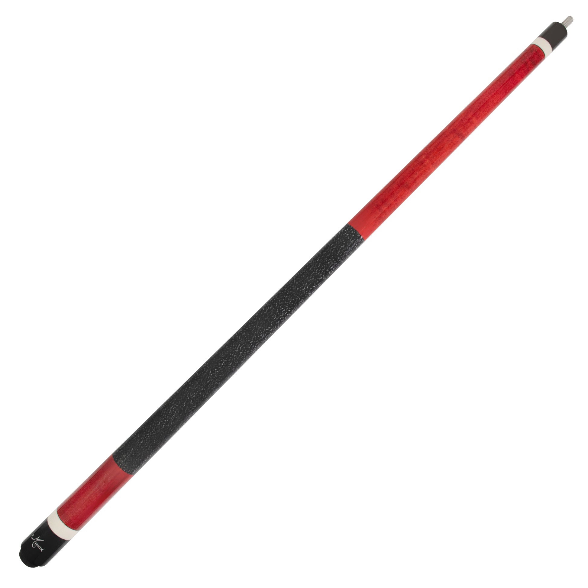 European Red Meucci Pool Cue Full