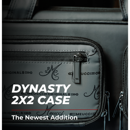 Meucci Dynasty 2X2 Hard Pool Cue Case