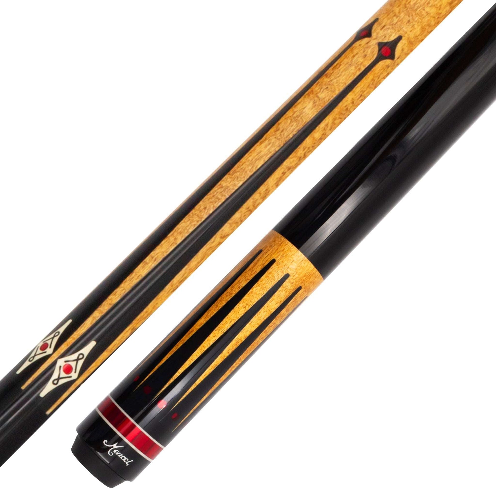 Hi-Pro 3 Red Meucci Pool Cue Butt and Forearm
