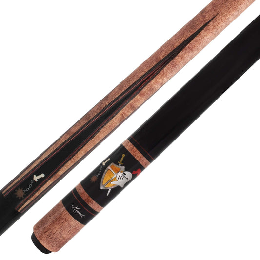 Hall of Fame 7 Black Meucci Pool Cue Butt and Forearm