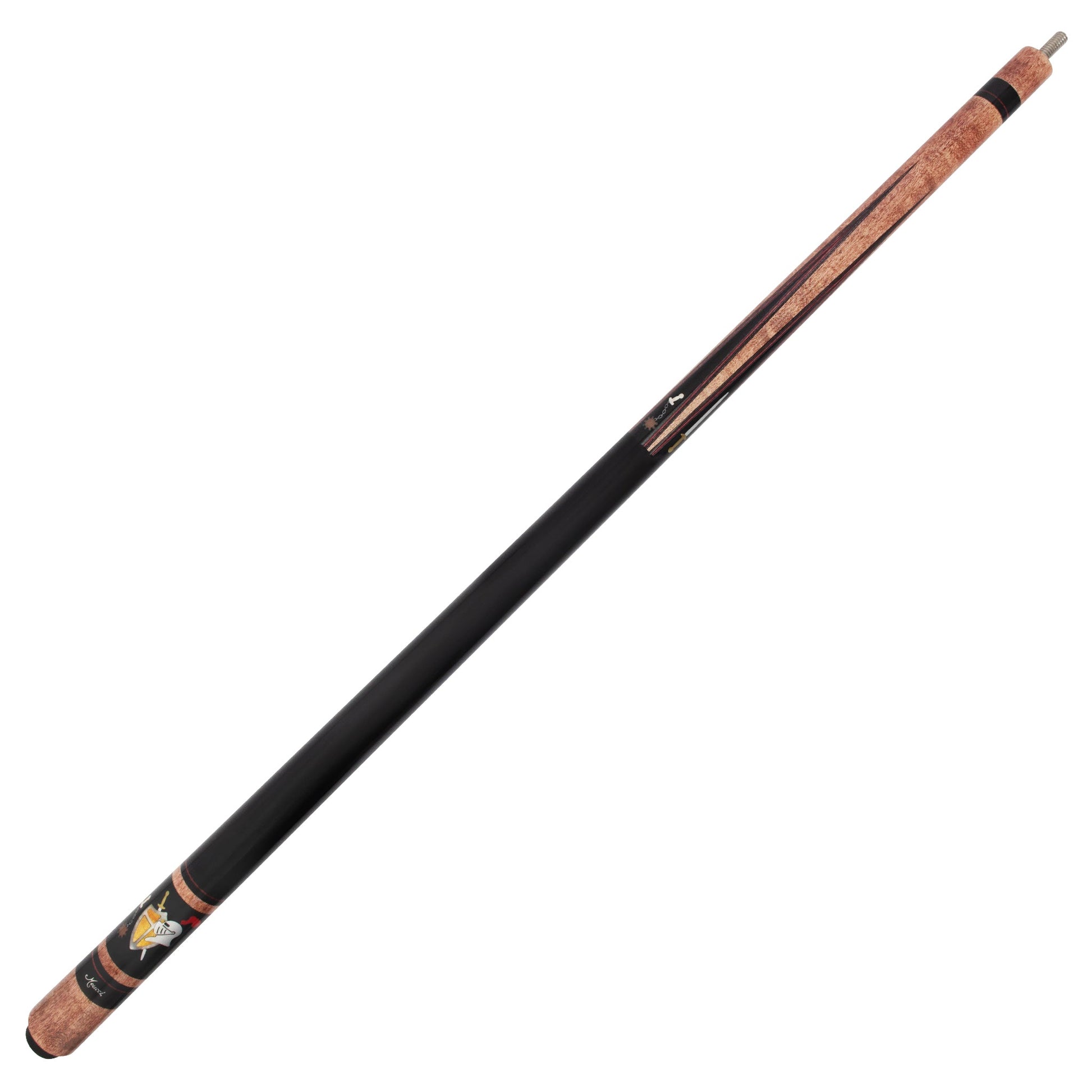 Hall of Fame 7 Black Meucci Pool Cue Full