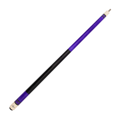 Luminous Series Purple Meucci Pool Cue Full