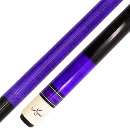 Luminous Series Purple Meucci Pool Cue Butt and Forearm