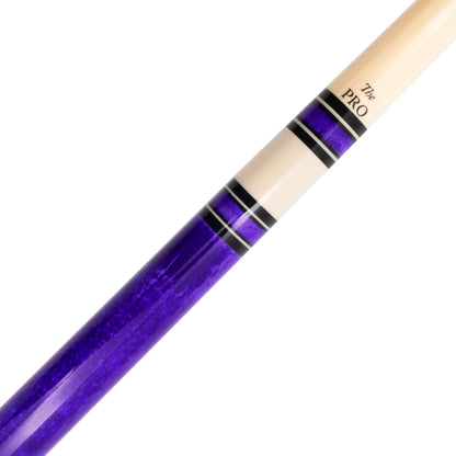 Luminous Series Purple Meucci Pool Cue Joint