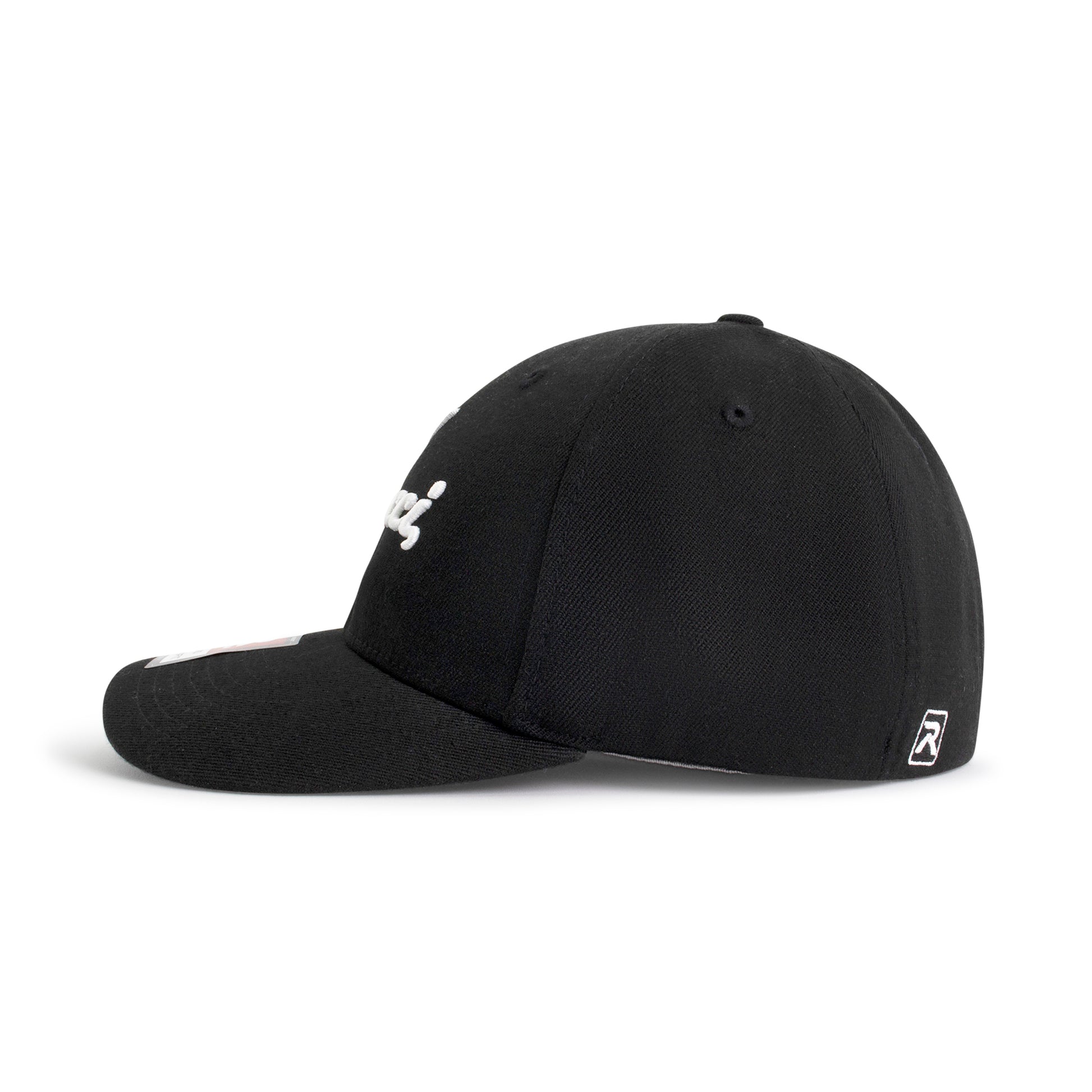 Black Meucci Flexfit Hat - Side