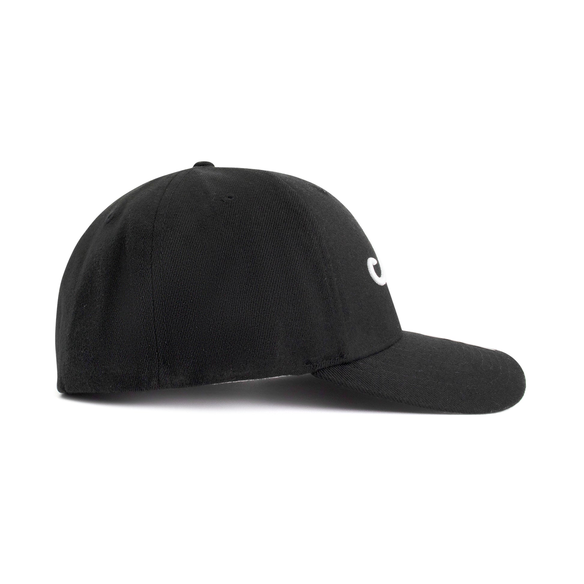 Black Meucci Flexfit Hat - Side