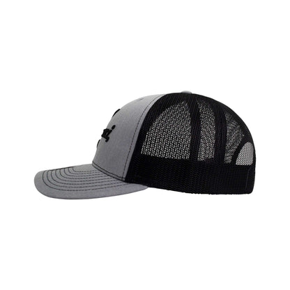 Meucci Trucker Hat - Heather/Black - Left Side