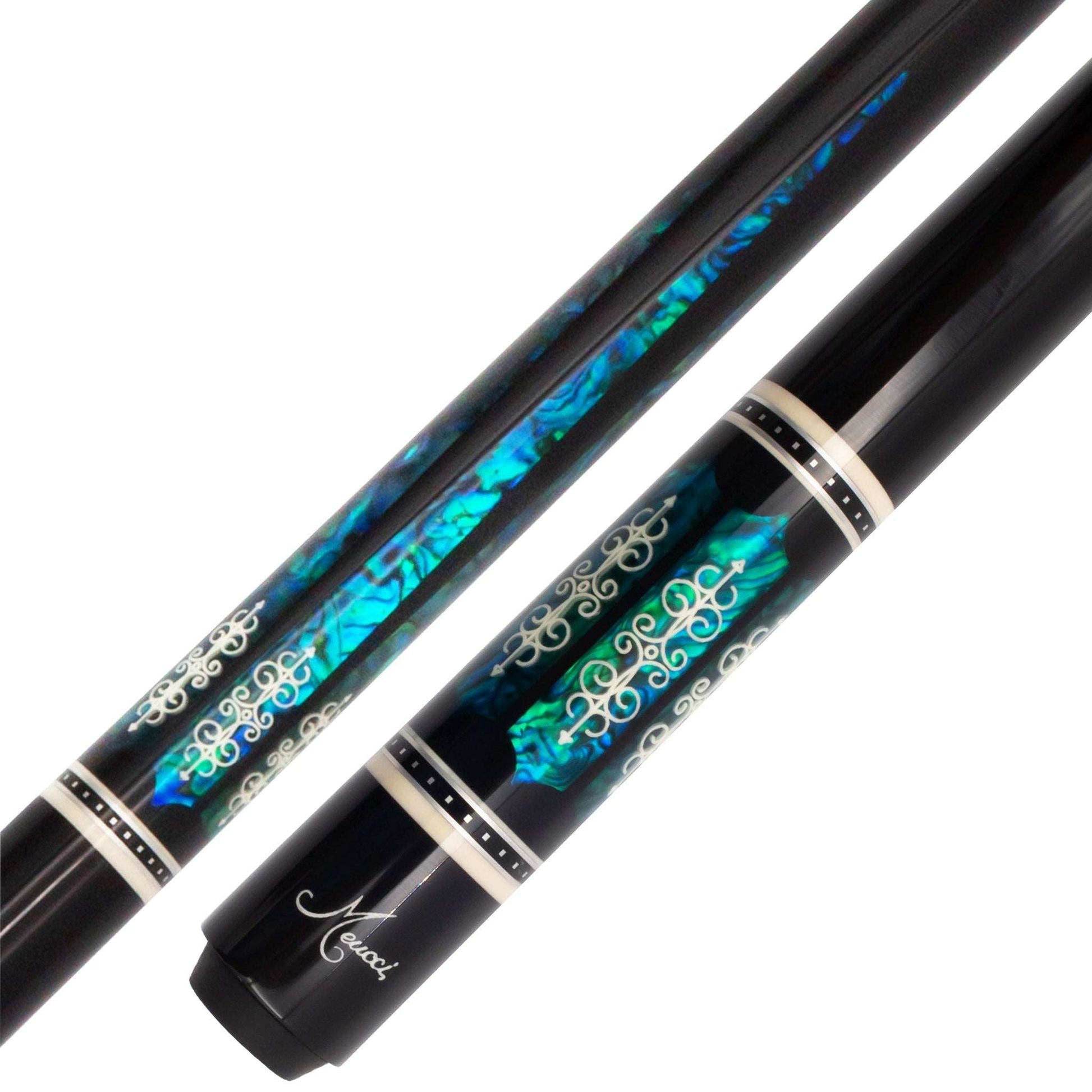 21st Century 3 Black Meucci Pool Cue Forearm and Butt