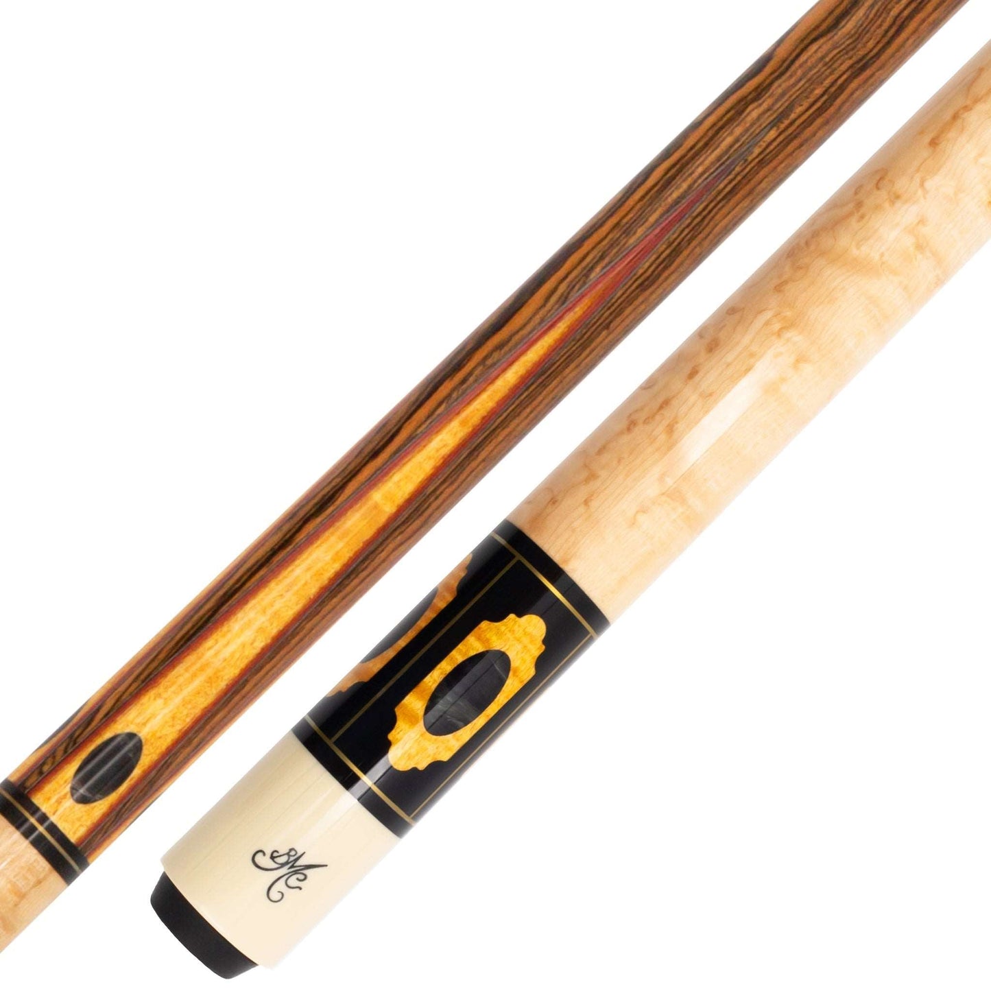 All Natural Wood Series 2 Meucci Pool Cue Butt and Forearm