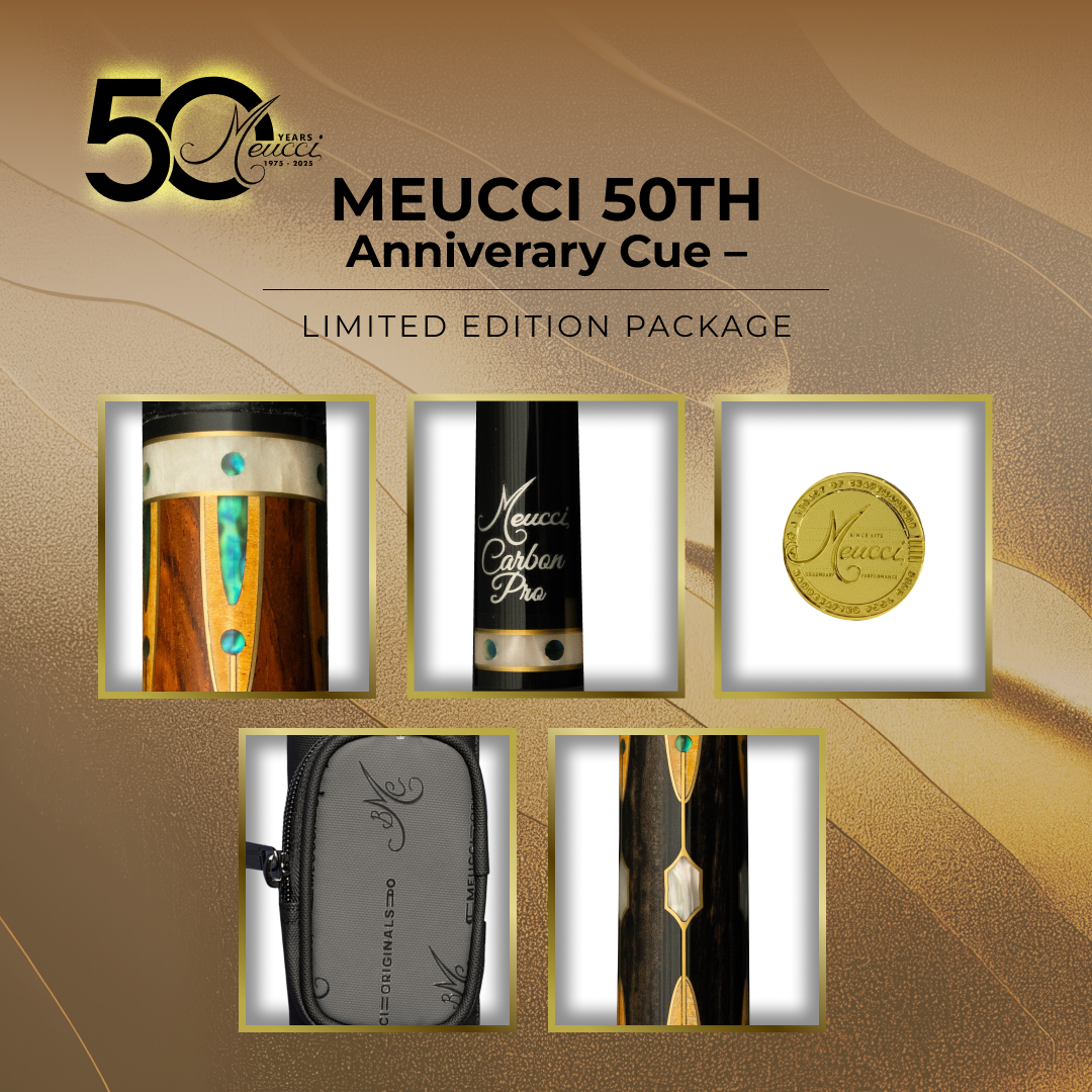 Meucci 50th Anniversary Limited Edition Cue