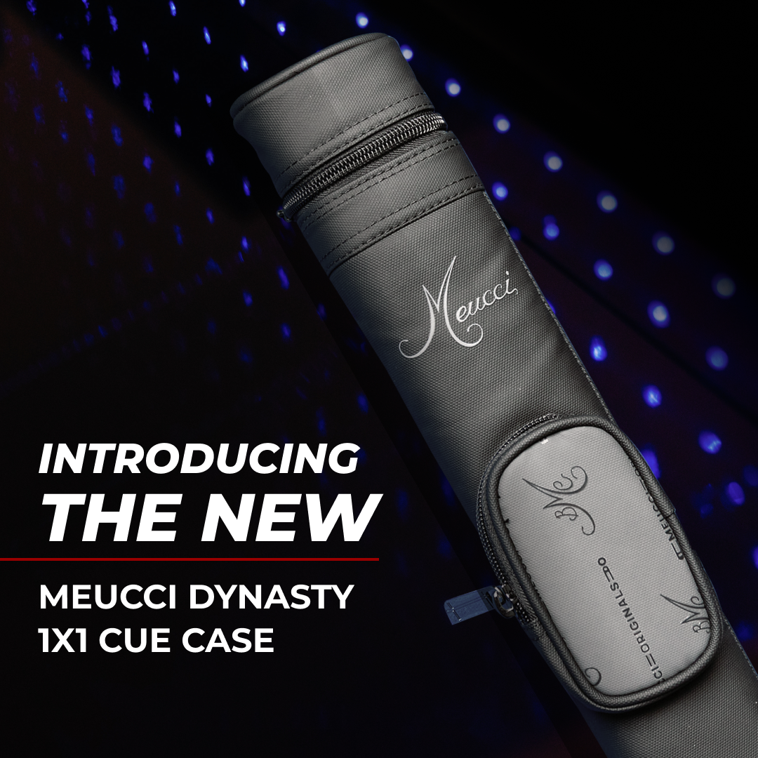 Meucci Dynasty 1X1 Hard Pool Cue Case - Meucci Cues