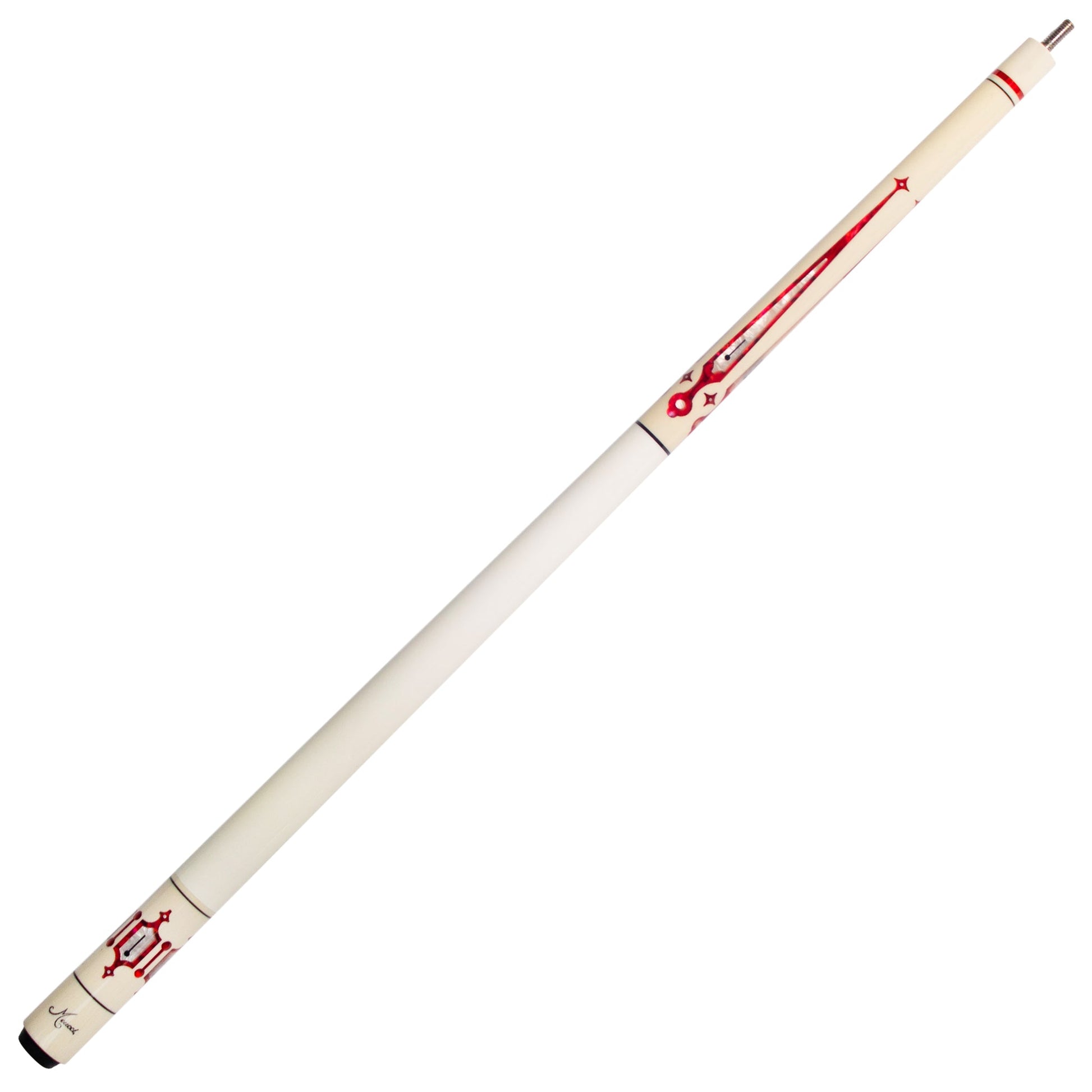 Power Piston 4 Red Meucci Pool Cue Full