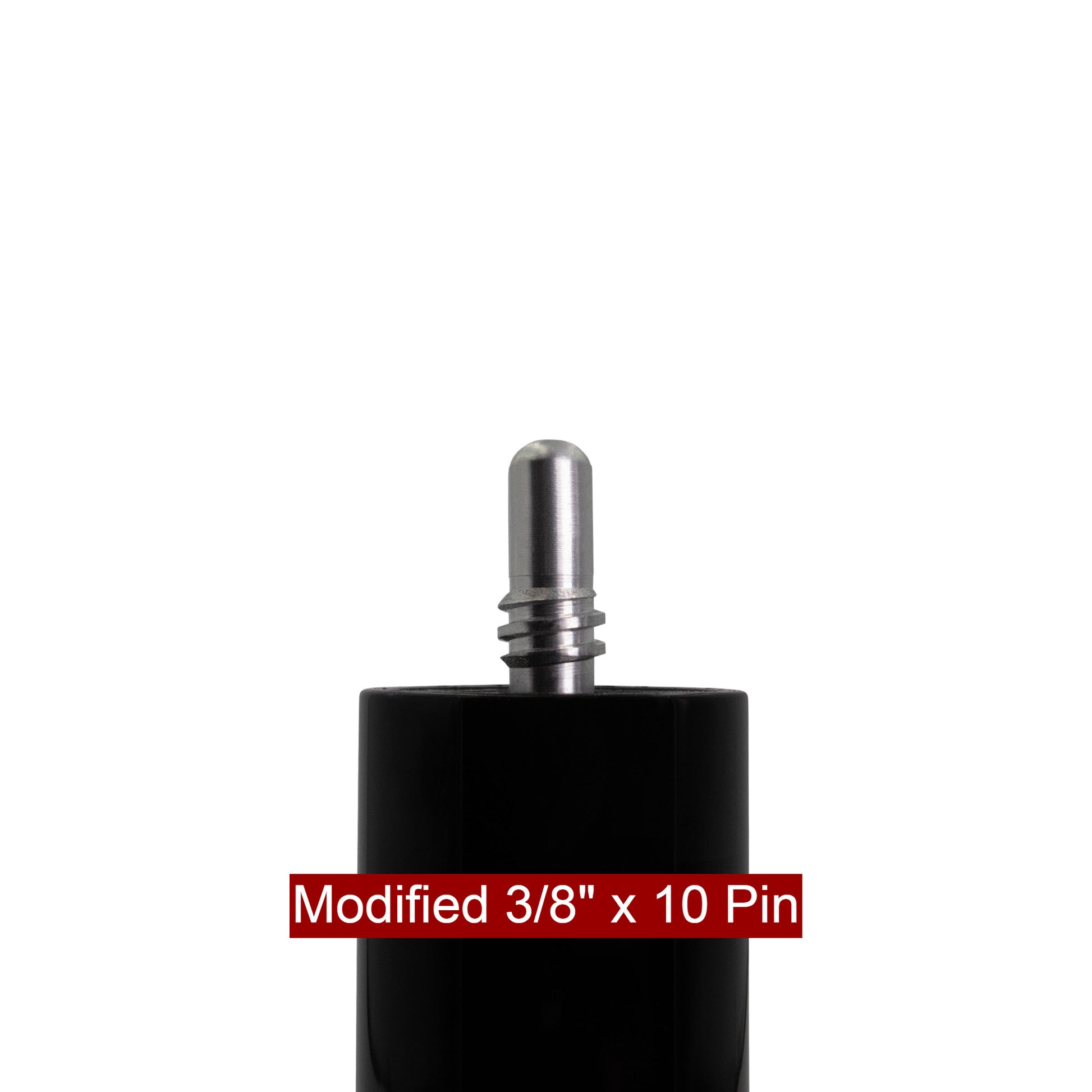 Meucci Pool Cue Black Bumper Modified 3/8" X 10 Pin