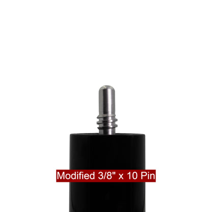 Meucci Pool Cue Black Bumper Modified 3/8" X 10 Pin