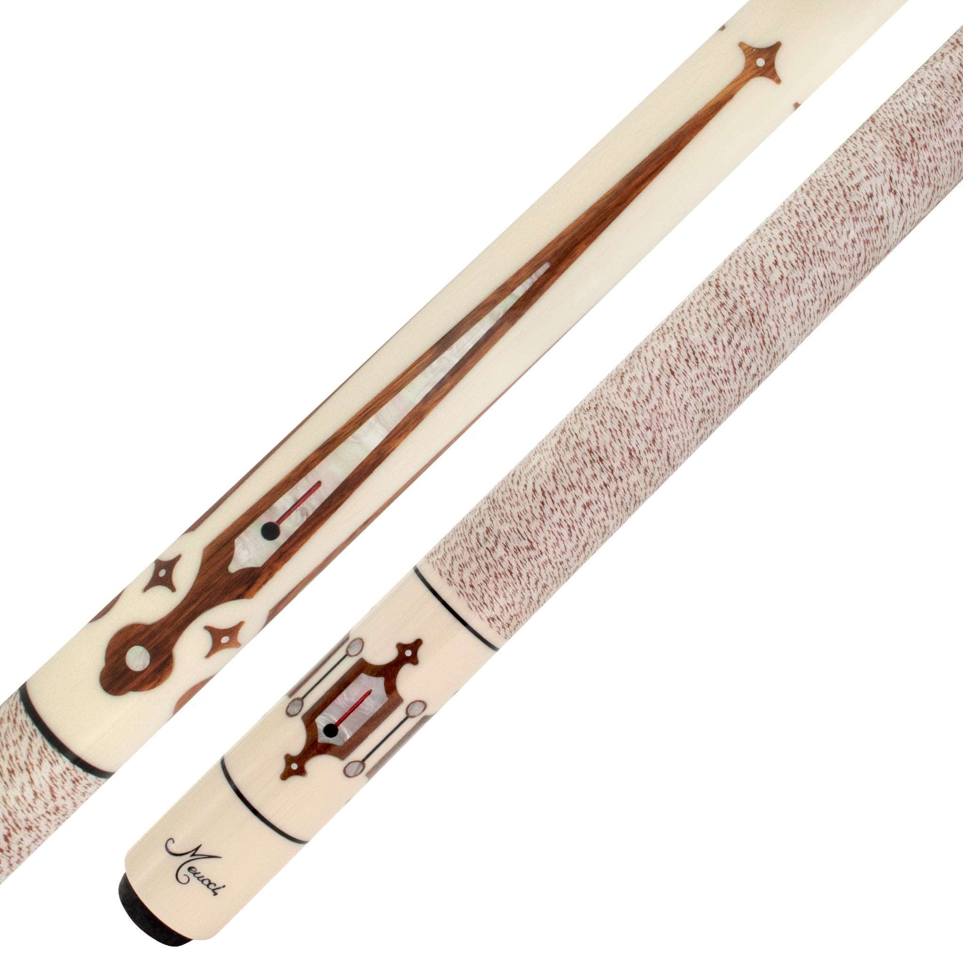 Power Piston 4 Red Cocobolo Meucci Pool Cue Butt and Forearm