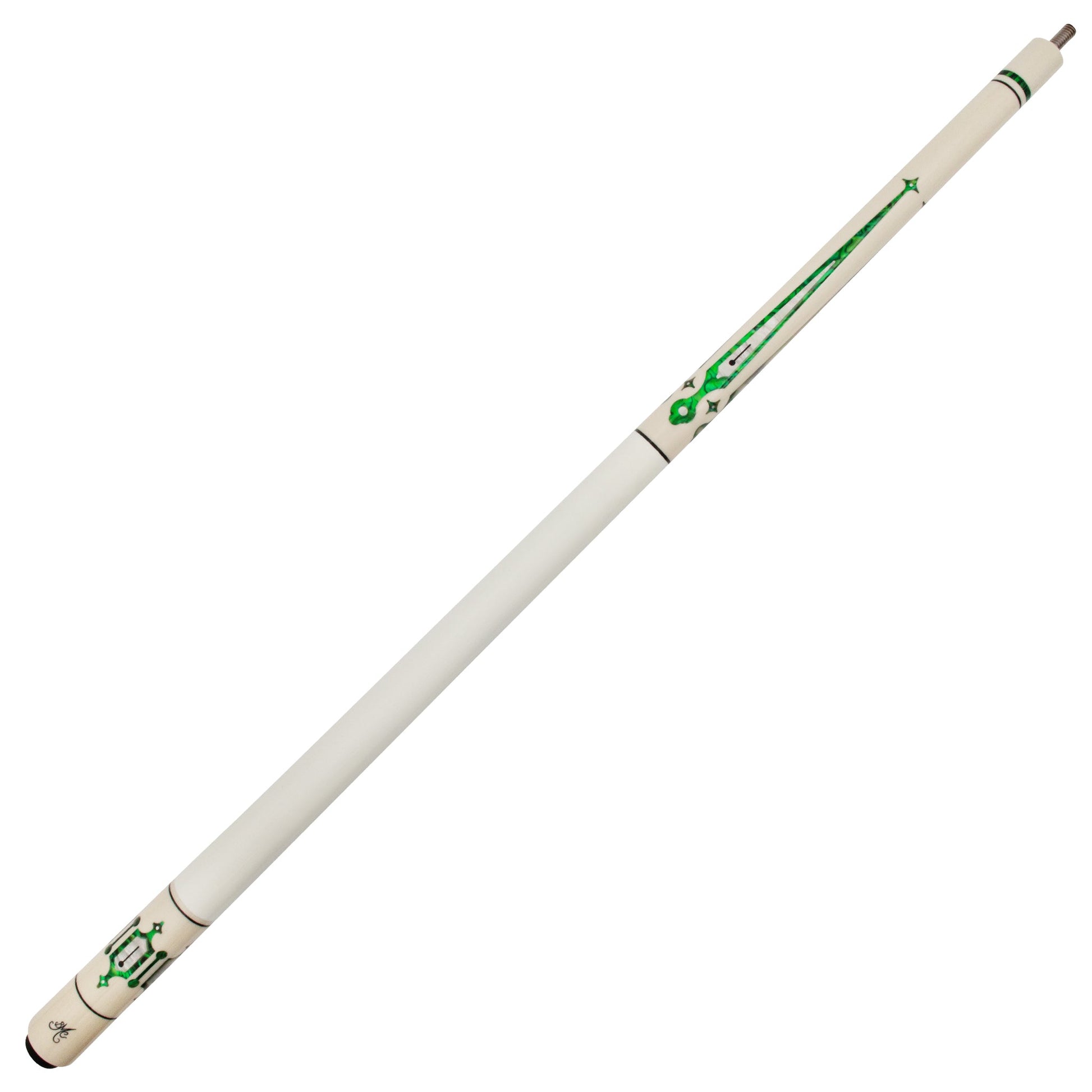Power Piston 4 Green Meucci Pool Cue Full