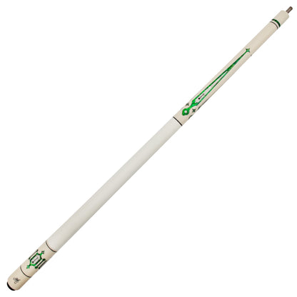 Power Piston 4 Green Meucci Pool Cue Full
