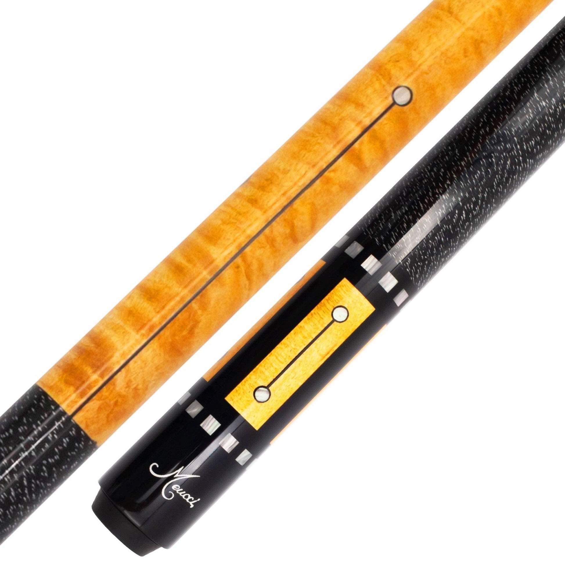 Recession Buster 5 Black Meucci Pool Cue Butt and Forearm
