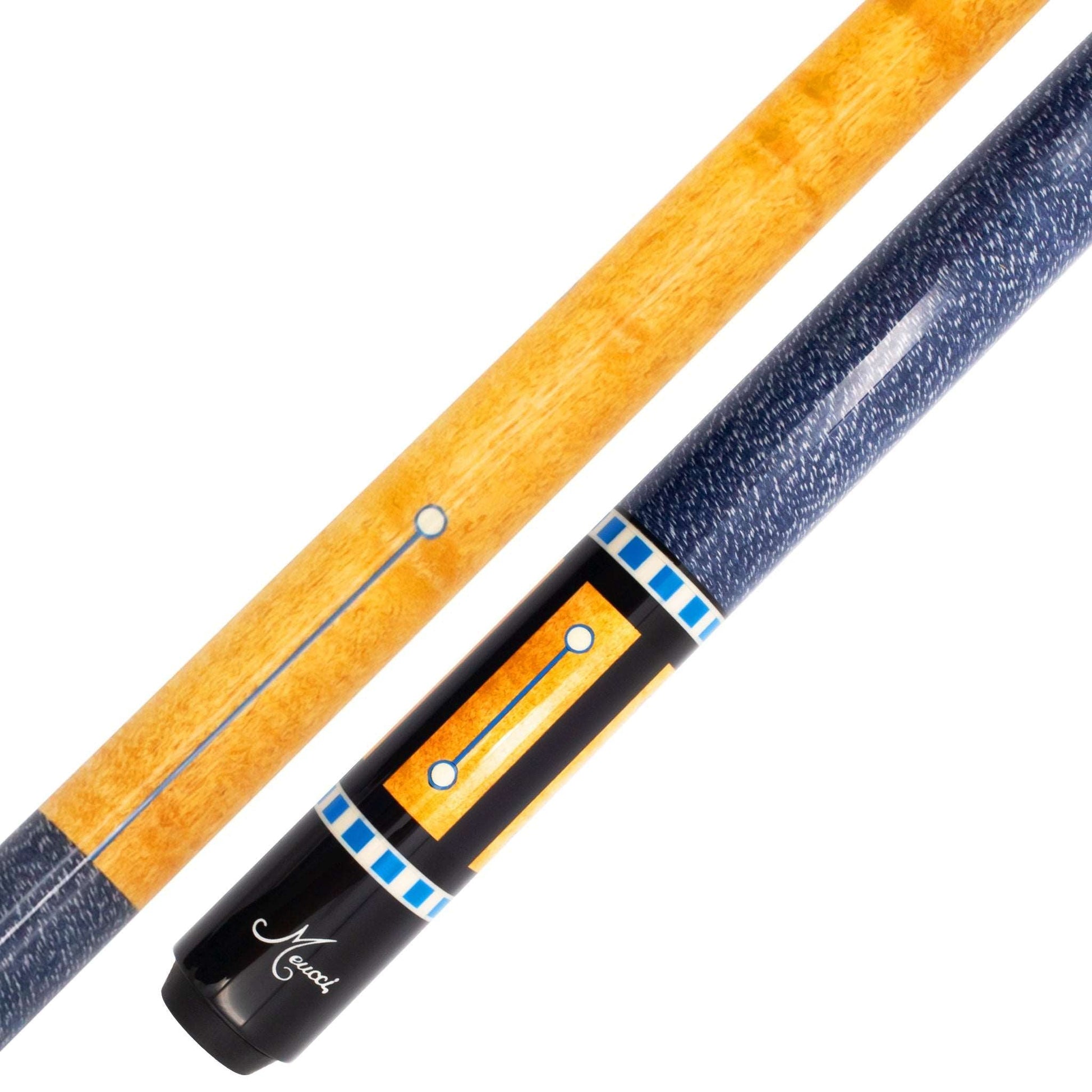 Recession Buster 5 Blue Meucci Pool Cue Butt and Forearm